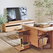 书房、客厅一件成形！日本 HIRASHIMA 书桌沙发
